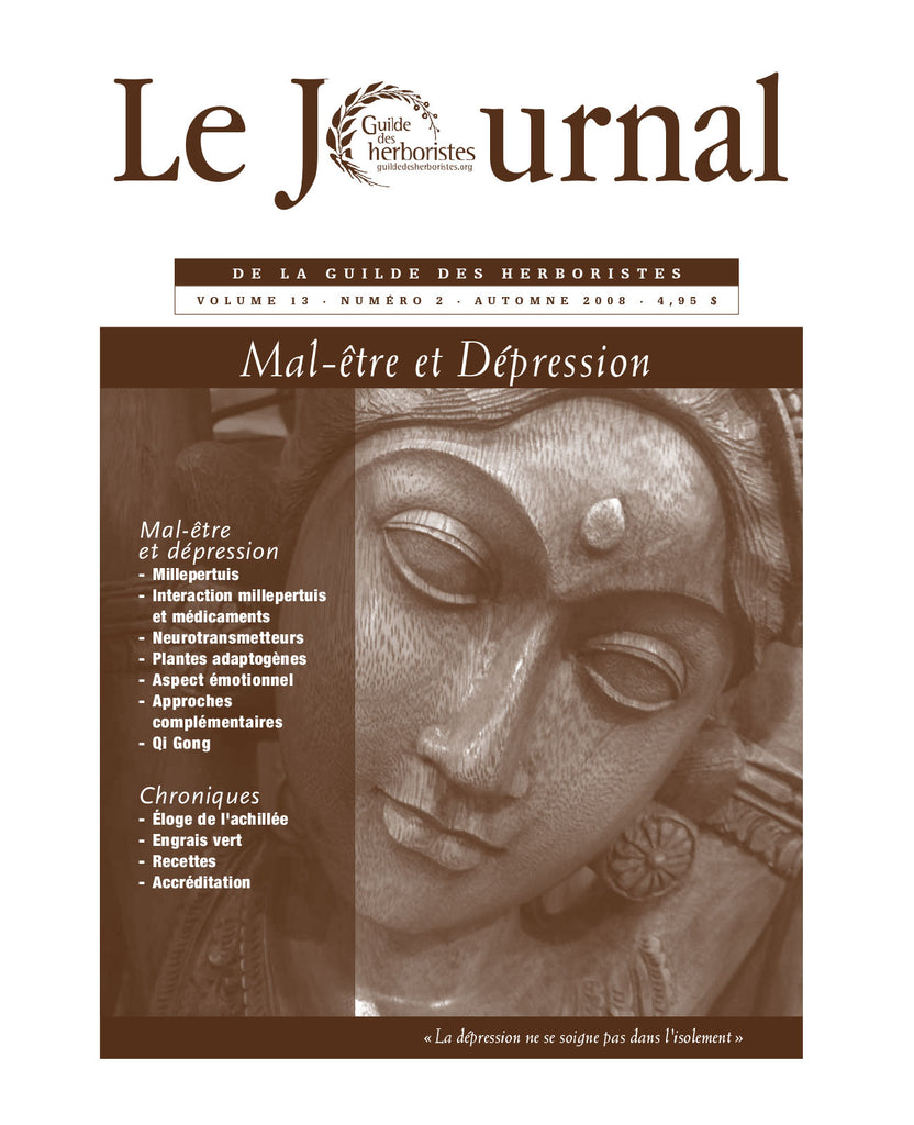 Le Journal de la Guilde des herboristes - Vol. 13, no 2, 2008
