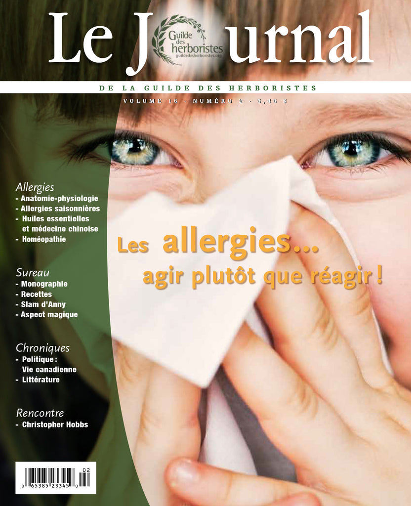Le Journal de la Guilde des herboristes - Vol. 16, no 2, 2011