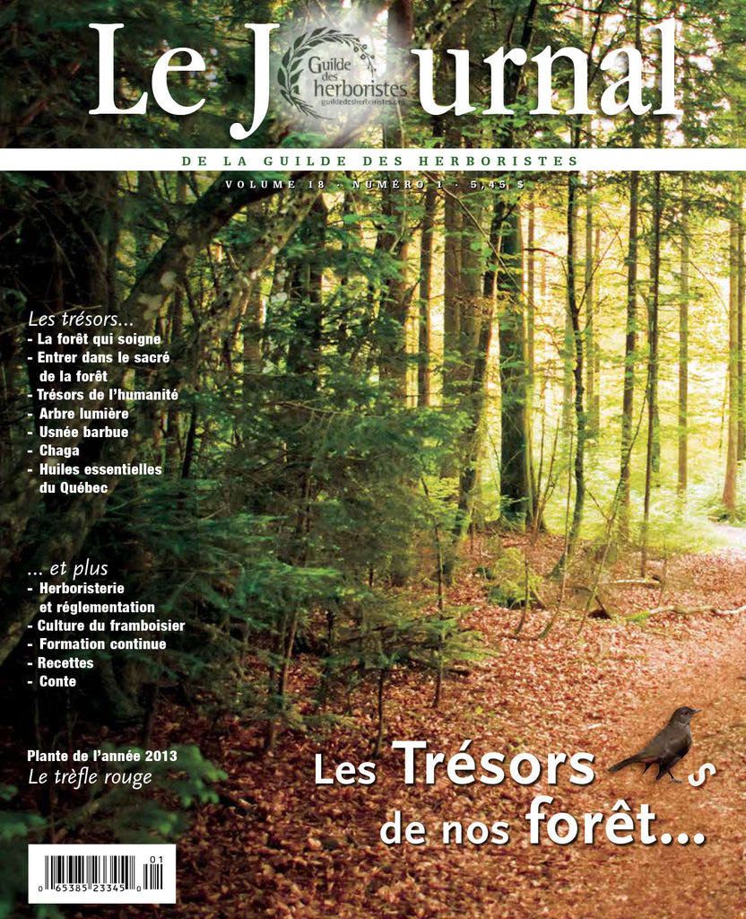 Le Journal de la Guilde des herboristes - Vol. 18, no 1, 2013