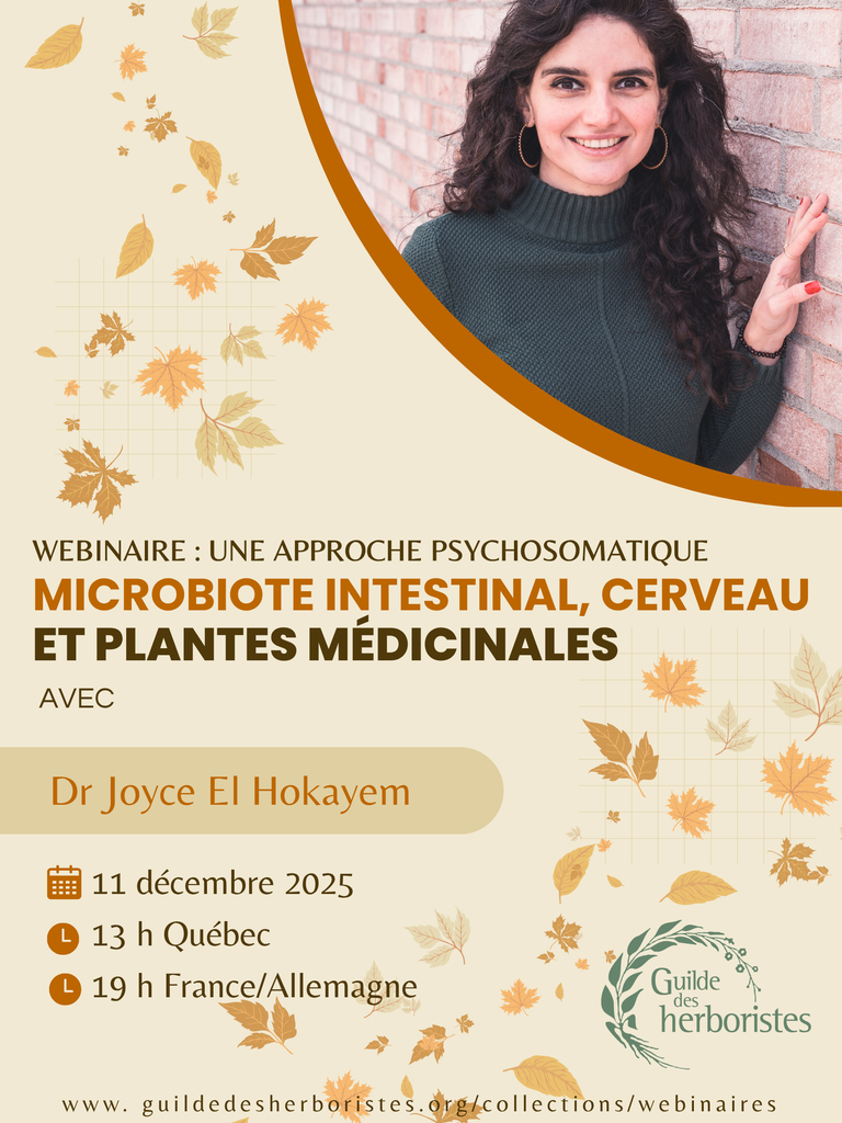 Microbiote intestinal, cerveau et plantes médicinales : une approche psychosomatique