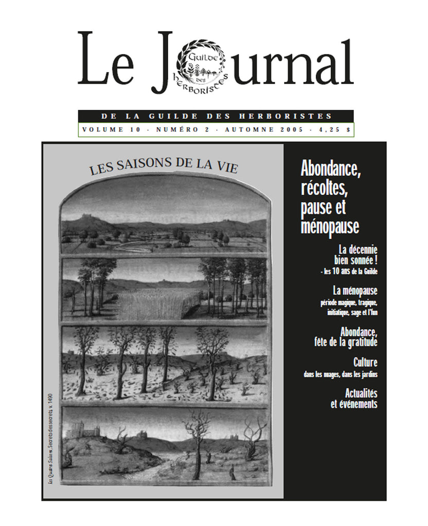 Le Journal de la Guilde des herboristes - Vol. 10, no 2, 2005