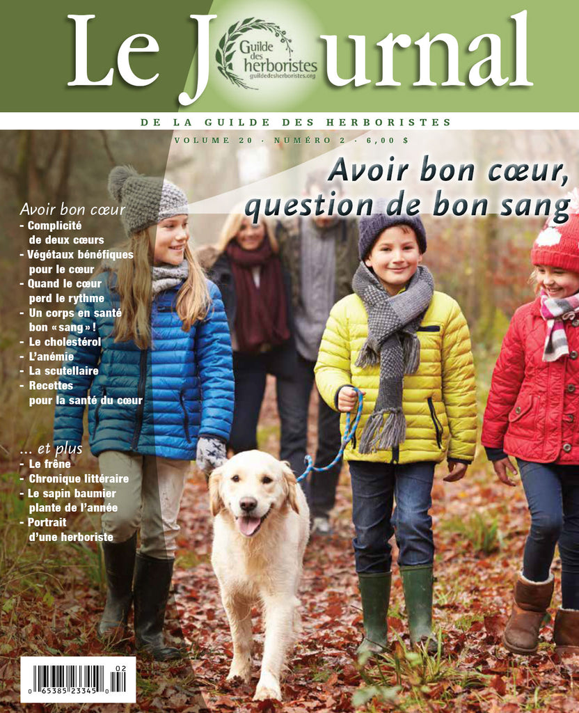 Le Journal de la Guilde des herboristes - Vol. 20, no 2, 2015